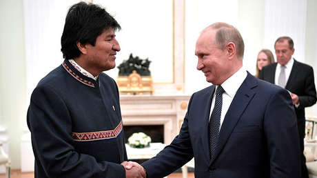 Putin: Gazprom podría duplicar la extracción de gas en Bolivia