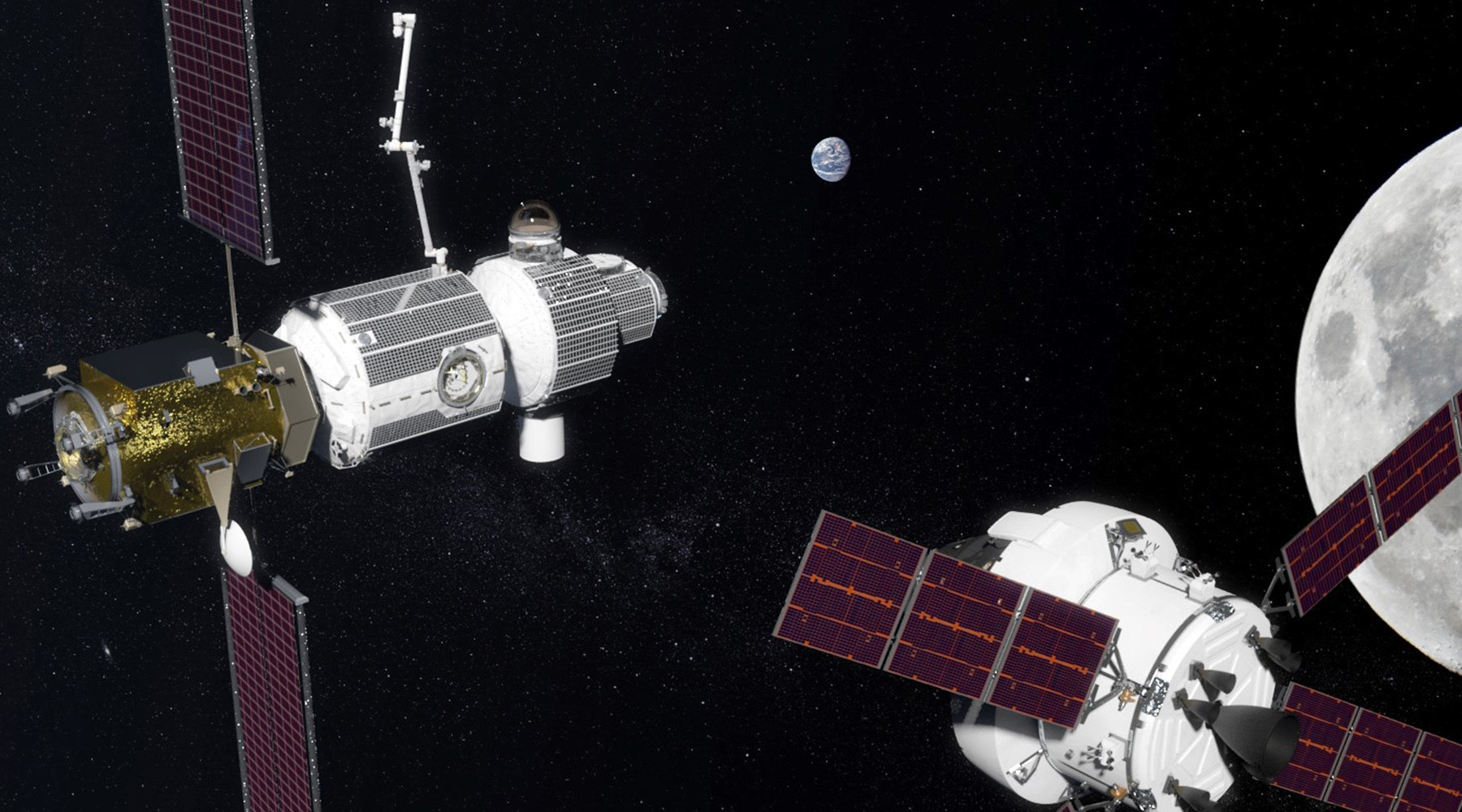 На пути к Марсу: Роскосмос начал переговоры с NASA о создании окололунной станции
