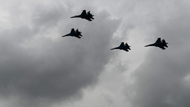 Llegan a Bielorrusia los primeros cazas rusos en respuesta a los movimientos de la OTAN