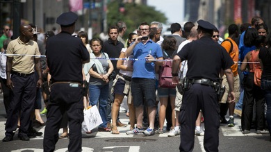 Los policías, responsables de los nueve heridos en el tiroteo del Empire State
