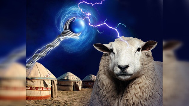 Jubilado crea un avanzado báculo para pastores