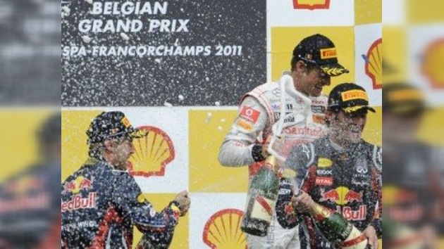 Vettel gana y Maldonado consigue su primer punto en el GP de Bélgica