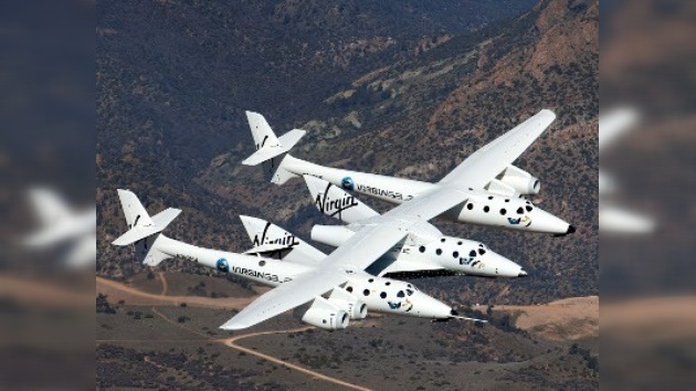El vuelo inaugural de la nave de turismo espacial “Enterprise”