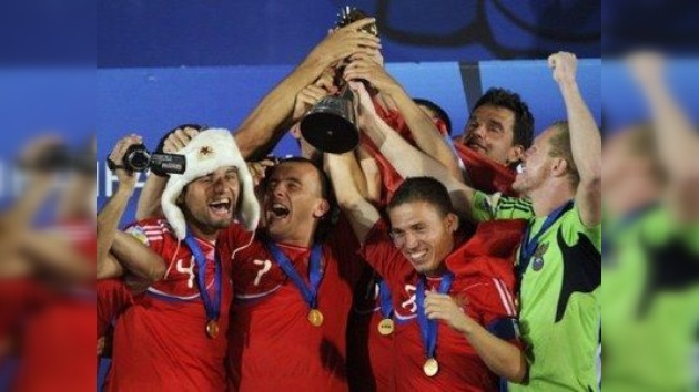 Rusia se proclama campeón mundial de fútbol playa de 2011