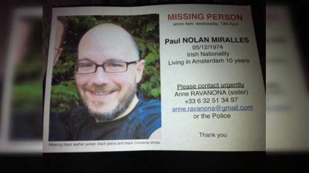 Continúa la búsqueda del fotógrafo desaparecido Paul Nolan Miralles