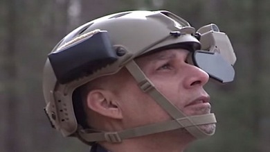 Diseñan casco inteligente al estilo de Google Glass para los soldados estadounidenses