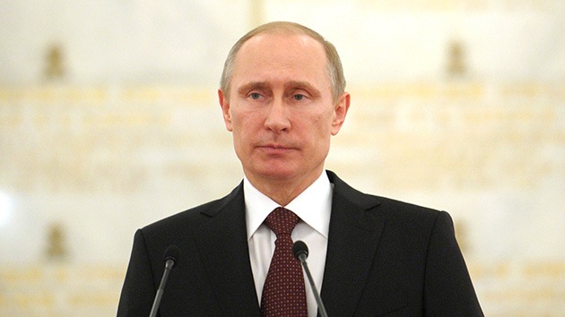 Putin propone a Obama considerar medidas de la comunidad internacional para estabilizar Ucrania