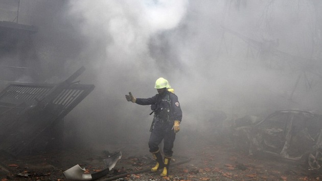 Se produce una fuerte explosión cerca del aeropuerto militar de Damasco