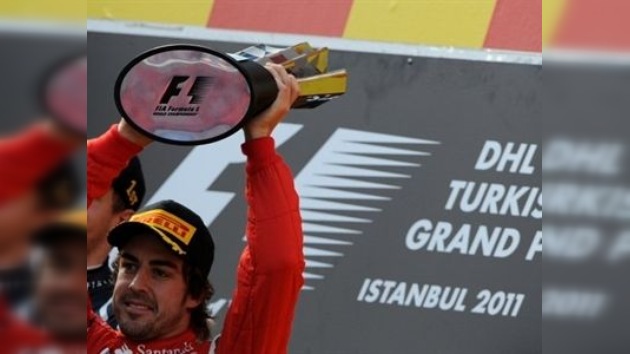 Fernando Alonso vuelve al podio, por detrás de los dos Red Bull