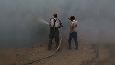 Voluntarios organizan una campaña de ayuda a las víctimas de los incendios