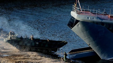 Rusia prueba su poderío en los ejercicios de desembarco en un archipiélago del Ártico