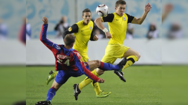 El CSKA y el Zenit pisan fuerte en la Liga de Europa