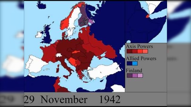 La Segunda Guerra Mundial en Europa en 7 minutos RT