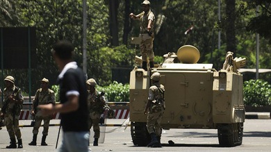Tiroteo frente a la oficina de RT en El Cairo