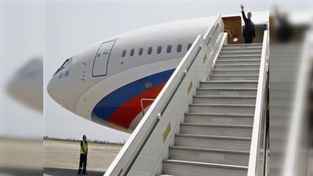 El presidente de Rusia realizará este lunes una visita oficial a París