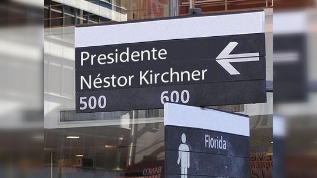 Argentina y el fervor toponímico por Néstor Kirchner
