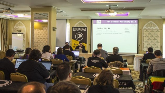 Rusia alberga a la Asamblea Internacional de Partidos Pirata