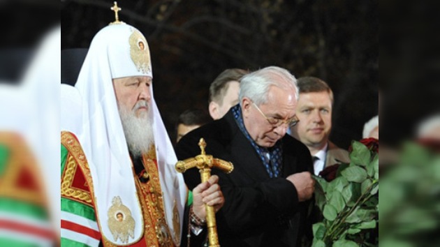 Patriarca ruso dio misa en Kiev por víctimas de Chernóbyl