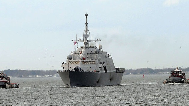 El destructor estadounidense Freedom se dirige a Asia incapaz de superar un combate