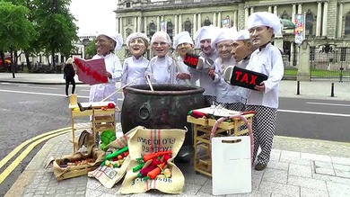 Video: La cumbre del G8 empieza en Irlanda del Norte en medio de protestas