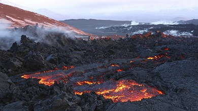 Crean una vista panorámica interactiva de la erupción de un volcán en Rusia
