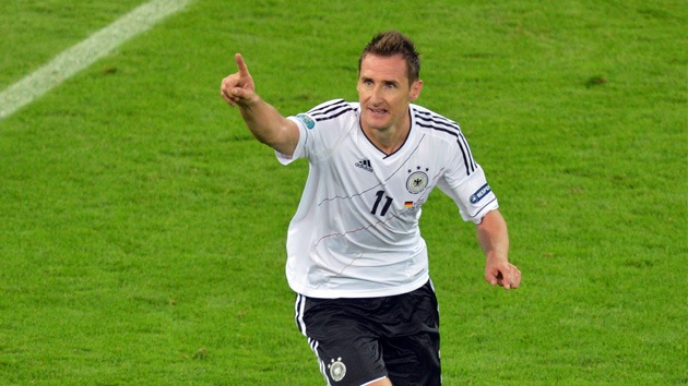 Miroslav Klose actuará de 'espía' en la semifinal de la Eurocopa contra Italia
