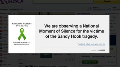 Un minuto de silencio en Internet por las víctimas de la masacre de Connecticut