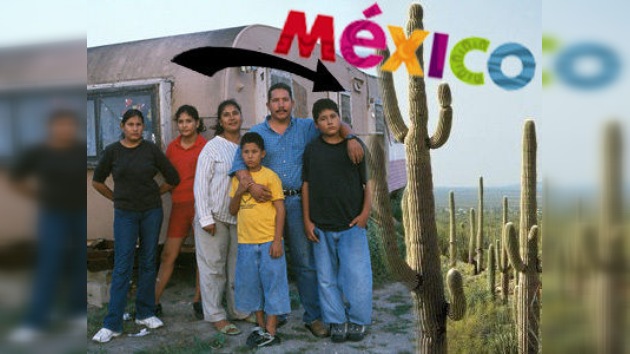 Los inmigrantes mexicanos regresan de la 'tierra de las oportunidades'