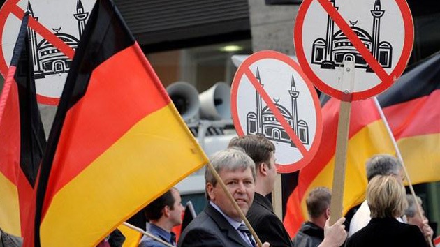 Berlín: Las caricaturas de Mahoma asoman la nariz en una manifestación anti-islámica