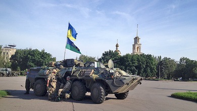 Las autoridades ucranianas detienen a todos los hombres de 25 a 35 años en Slaviansk