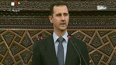 Al Assad: “Siria está a las puertas de una guerra impuesta desde fuera"