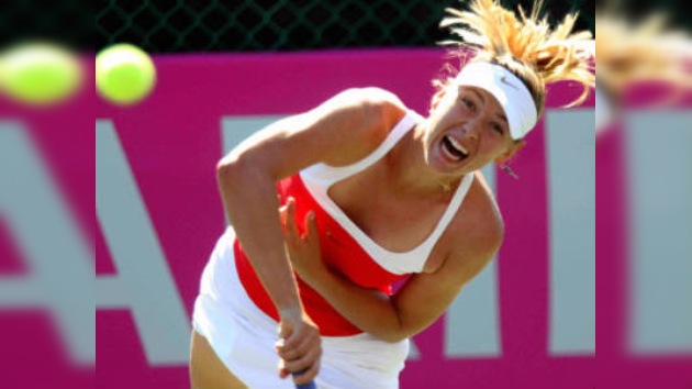 Sharápova clasifica a cuartos de final del torneo de Estrasburgo