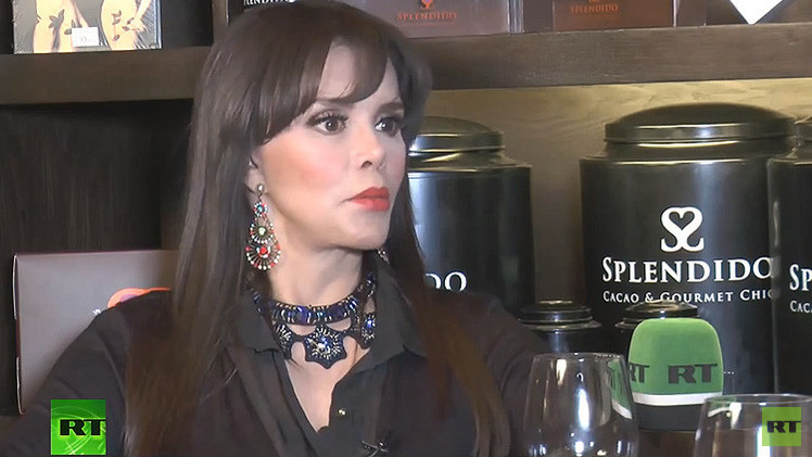 Lucía Méndez a RT: "El incidente de los 43 que murieron nos ha dolido mucho a todos"
