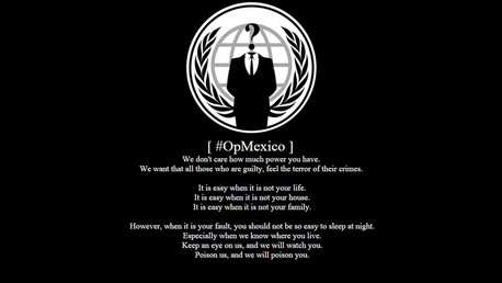 Anonymous ataca webs mexicanas en protesta por el caso Iguala