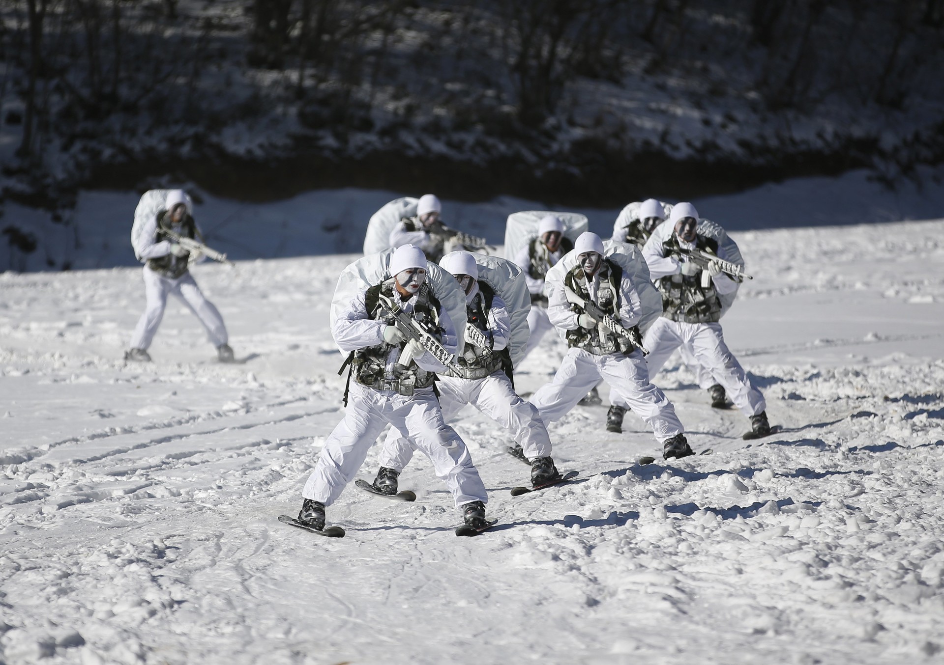 FOTOS: Extremo entrenamiento invernal de las fuerzas especiales de ...