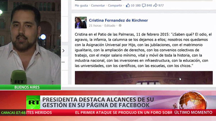 Cristina Kirchner rechaza las sospechas por supuesto encubrimiento en el caso AMIA