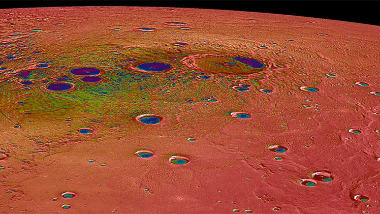 La NASA publica las fotos más detalladas de los depósitos de hielo en Mercurio