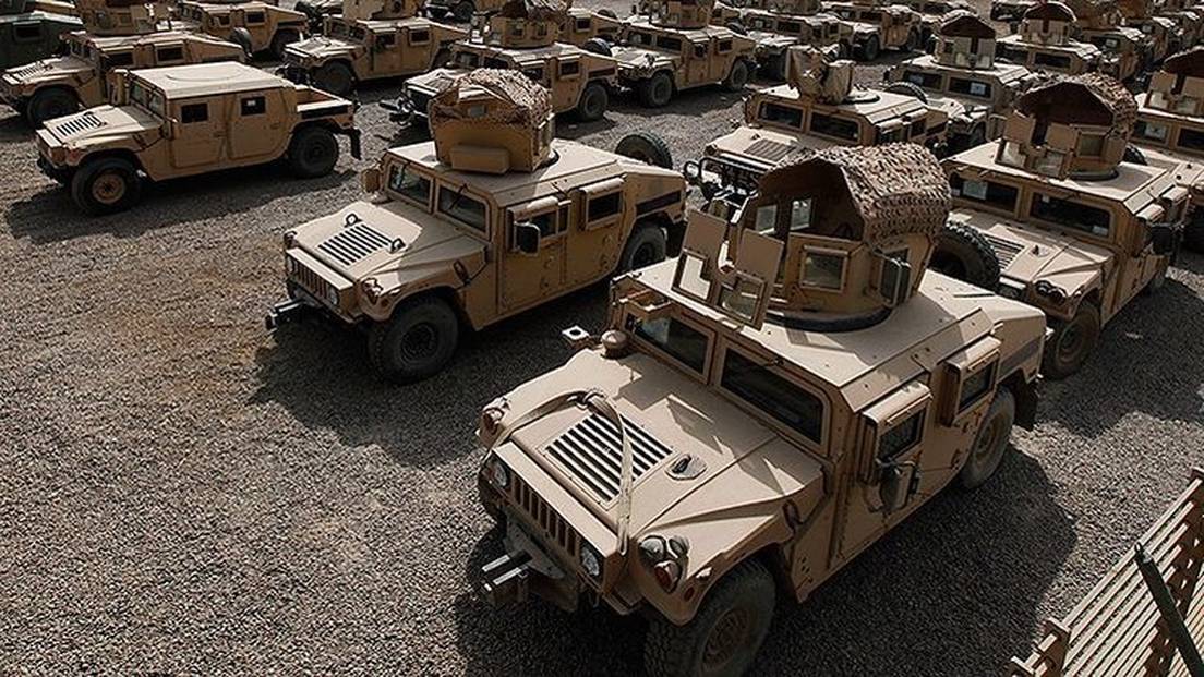 Los primeros vehículos militares Humvee de EE.UU. llegan a Ucrania - RT