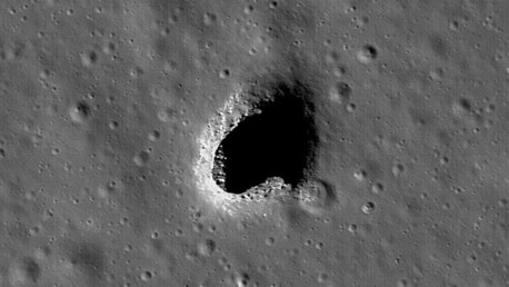 Estudio: Túneles de lava en la Luna serían fundamentales para la exploración espacial