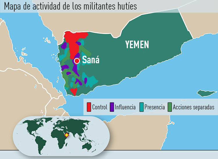 Hutíes, dolor de cabeza para Arabia Saudita
