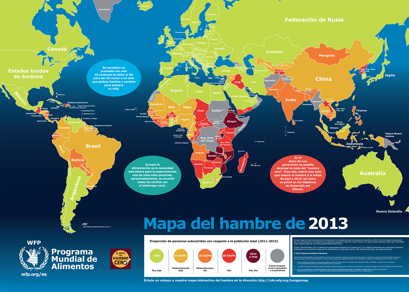 Mapa Mundial Del Hambre America Latina Mejora Sus Niveles Rt