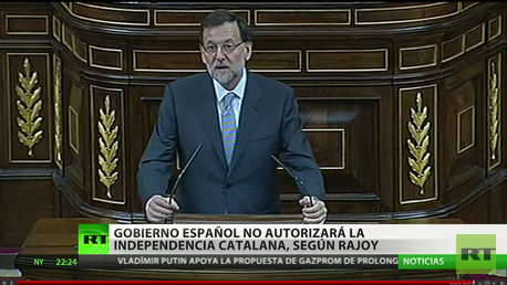 Rajoy: "El Gobierno de España no autorizará la independencia catalana"