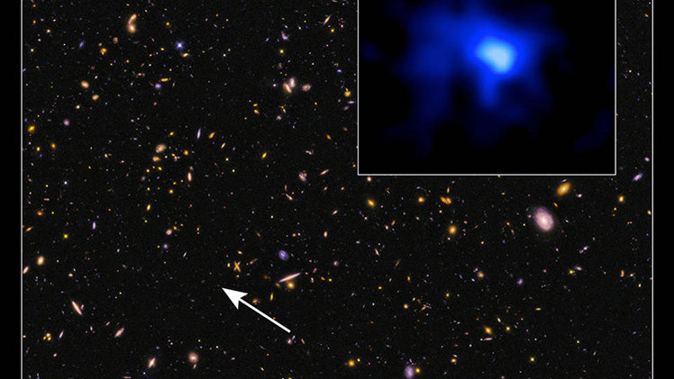 La NASA detecta la galaxia más lejana estableciendo un nuevo récord
