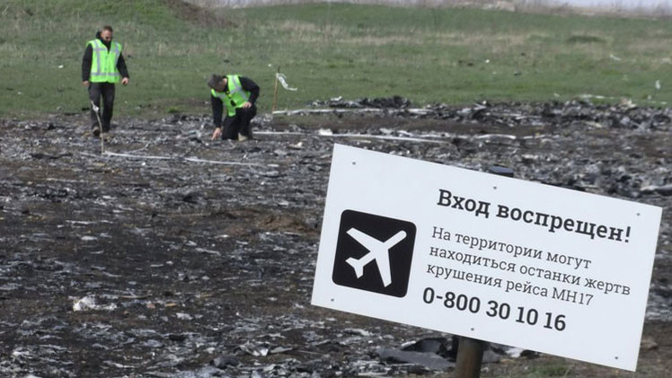 Cancillería de Rusia: "La catástrofe del MH17 se investiga con datos de la prensa"