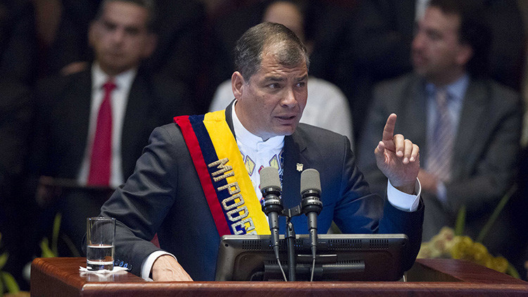 Rafael Correa: "El proteccionismo fue la estrategia con la que se desarrolló la industria europea"