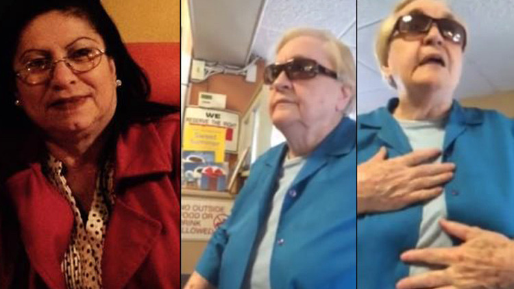 EE.UU.: Una anciana muestra su racismo a una latina por no hablar inglés (video)