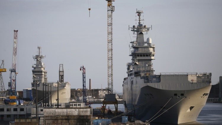 Países árabes comprarán los Mistral construidos para Rusia