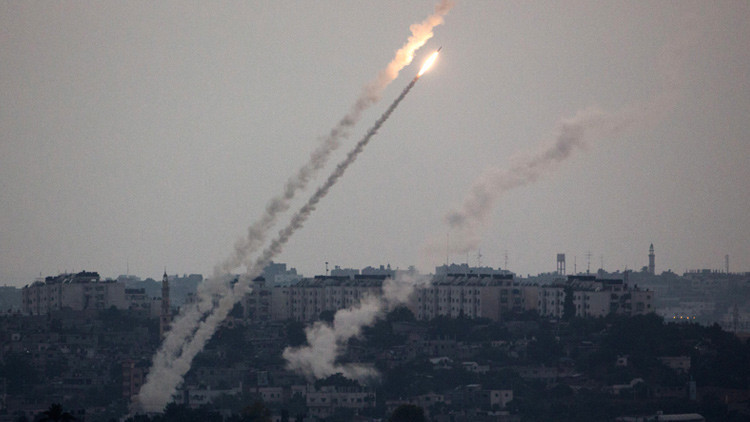 Lanzan misiles a Israel desde la Franja de Gaza (video)