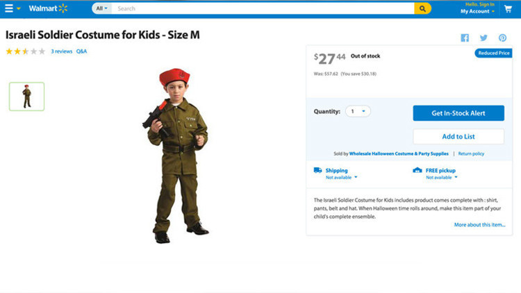 Las redes sociales arden por uno de los disfraces de Halloween de Walmart