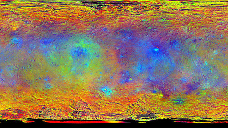Ceres sigue asombrando: tras los puntos brillantes, brotes de energía no explicados